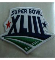 SUPER BOWL XLIII TAMPA BAY SUPERBOWL SB 43 JERSEY PATCH