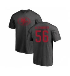 Football San Francisco 49ers #56 Kwon Alexander Ash One Color T-Shirt