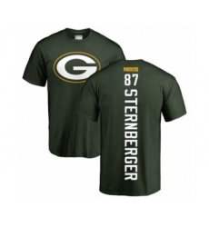 Football Green Bay Packers #87 Jace Sternberger Green Backer T-Shirt