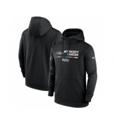 Men's Seattle Seahawks 2022 Black Crucial Catch Therma Performance Pullover Hoodie