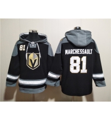 Men's Vegas Golden Knights #81 Jonathan Marchessault Black Ageless Must-Have Lace-Up Pullover Hoodie