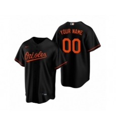 Baltimore Orioles Custom Nike Black Replica Alternate Jersey