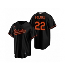 Women's Baltimore Orioles #22 Jim Palmer Nike Black Replica Alternate Jersey