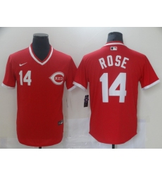 Men's Nike Cincinnati Reds #14 Pete Rose Red Authentic Jersey