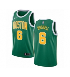 Men's Nike Boston Celtics #6 Bill Russell Green Swingman Jersey - Earned Edition