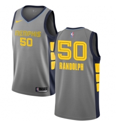Women's Nike Memphis Grizzlies #50 Zach Randolph Swingman Gray NBA Jersey - City Edition