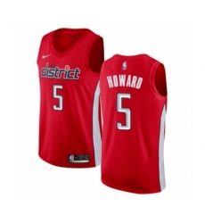 Women's Nike Washington Wizards #5 Juwan Howard Red Swingman Jersey - Earned Edition