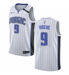 Women's Nike Orlando Magic #9 Nikola Vucevic Swingman NBA Jersey - Association Edition