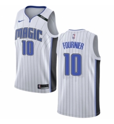Women's Nike Orlando Magic #10 Evan Fournier Authentic NBA Jersey - Association Edition