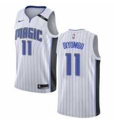 Youth Nike Orlando Magic #11 Bismack Biyombo Authentic NBA Jersey - Association Edition