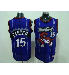 Men's Nike Toronto Raptors #15 Vince Carter Swingman Purple Throwback NBA Jersey