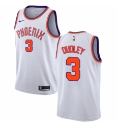 Men's Nike Phoenix Suns #3 Jared Dudley Authentic NBA Jersey - Association Edition