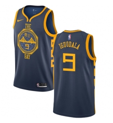 Women's Nike Golden State Warriors #10 Tim Hardaway Swingman Navy Blue NBA Jersey - City Edition