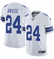 Youth Nike Dallas Cowboys #24 Chidobe Awuzie White Vapor Untouchable Limited Player NFL Jersey